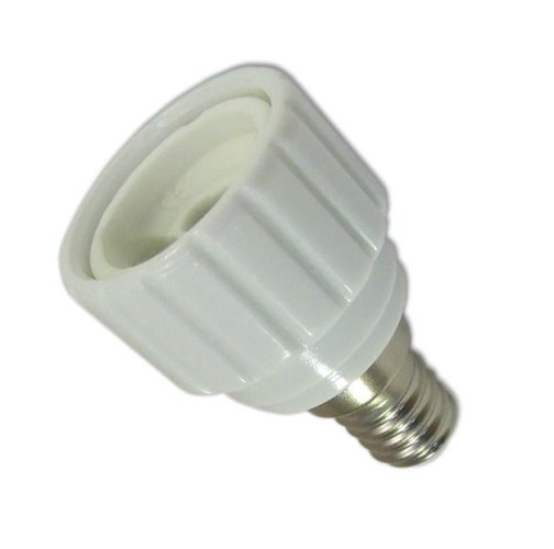 Patice, objímky, redukce - Žárovková redukce z E14 na GU10 - foto 1