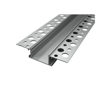 Polokoule - Hliníkový LED profil RECESSED 5, stříbrný