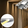 Polokoule - Hliníkový LED profil RECESSED 5, stříbrný - foto 5