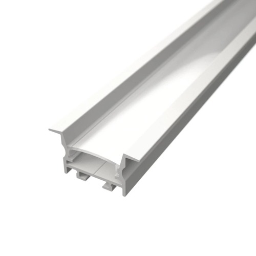 Hliníkový LED profil RECESSED 16, bílý - foto 1