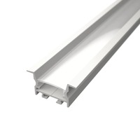 Rovné vestavné - Hliníkový LED profil RECESSED 16, bílý