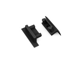 Difuzory a koncovky - BEGTIN12 koncovka SQ černá s otvorem, C8970002