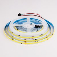 Digitální SPI jednotky - COB jednobarevný pásek 14W/m, 24VDC, 360LED, 10mm, IP20, CRI 90, 6500K, SPI1N01C, Mi-Light
