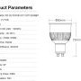 LED žárovky - 6W LED žárovka RGB+CCT, GU10, RF 2.4GHz, FUT106, Mi-Light - foto 7