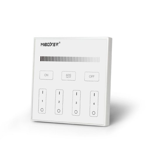 DMX512 Master - Dotykový DMX panel pro jednobarevné LED, 4 zóny , X1, MiLight - foto 1