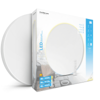 Kruhová - Modee Lighting LED stropní svítidlo, A-B202, 48W, CCT, CRI >85, IP20, dálkové ovládání