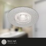 Kruhová - BRI 7036-034 LED vestavná svítidla, pr.9 cm, 3x LED, 4,9 W, 480 lm, matný chrom - BRILONER - foto 6