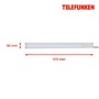 Přisazená - TF 203804TF TELEFUNKEN LED skříňkové svítidlo 57,5 cm 10W 1100lm stříbrná - BRILONER - foto 6