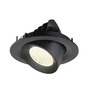 Kruhová - LA 1009580 NUMINOS® GIMBLE M Stropní vestavné svítidlo, 4000 K, 40°, černé - BIG WHITE (SLV) - foto 6