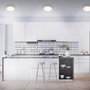 Kruhová - BRI 7141-014 LED stropní svítidlo, pr. 30 cm, 21 W, matný chrom - BRILONER - foto 6