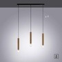 Vícečetná - LD 15618-60 BRUNA LED závěsné svítidlo, nadčasové, jednoduché, matná mosaz, vnitřní svítidlo 3 ramenné - LEUCHTEN DIREKT / JUST LIGHT - foto 6