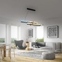 Podélná - BRI 4768015 LED závěsné svítidlo, 120 cm, časovač, 44W, 4400lm, černá/dřevo - BRILONER - foto 6