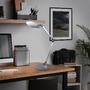 Stolní lampy pracovní - BRILO 7027-015 CCT LED stolní lampa na psací stůl, pr. 20 cm, 9 W, antracit - BRILO - foto 6