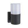 Nástěnná - P 94649 Venkovní nástěnné svítidlo Tubs IP44 kruhové 105x123mm max. 15W 230V šedá mat kov/umělá hmota - PAULMANN - foto 6
