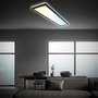 Hranatá - BRILO 7533015 Tava LED stropní svítidlo 98cm, stmívatelné, dálkový ovladač, černé - BRILO - foto 6