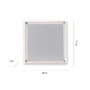 Hranatá - PN 6532-55 Paul Neuhaus, Q-KAAN, LED stropní svítidlo, ocel, Smart Home ZigBee 2700-5000K - PAUL NEUHAUS - foto 6