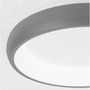 Kruhová - NV 8105615 Stropní svítidlo ALBI šedý hliník a akryl LED 32W 230V 3000K IP20 stmívatelné - NOVA LUCE - foto 6