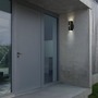 Nástěnná - BRI 3787015 Lima LED venkovní nástěnné svítidlo, pohybové čidlo, soumrakový senzor, nabíjecí, černá - BRILONER - foto 6
