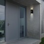 Nástěnná - BRI 3788015 Kona LED venkovní nástěnné svítidlo, pohybové čidlo, soumrakový senzor, nabíjecí - BRILONER - foto 6