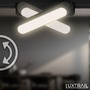 Lištové Briloner 48V - BRILO 8040046 Luxtrail lištový systém, kompletní sada, 4x LED svítidlo, bílé - BRILO - foto 6