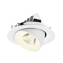 Kruhová - LA 1009587 NUMINOS® GIMBLE M Stropní vestavné svítidlo, 4000 K, 20°, bílá - BIG WHITE (SLV) - foto 6