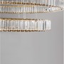 Kruhová - NV 9333069 Závěsné svítidlo AURELIA zlatý kov a křišťál LED 92W 230V 3500K IP20 stmívatelné - NOVA LUCE - foto 6
