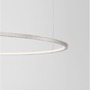 Kruhová - NV 9345611 Závěsné svítidlo TARQUIN šampaň stříbrný hliník a akryl LED 58W 230V 3000K IP20 stmívatelné - NOVA LUCE - foto 6