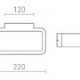 Nástěnná - RED R13562 TAPA nástěnná bílá 230V LED 6W IP54 3000K - RED - DESIGN RENDL - foto 6