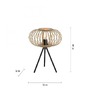 Stolní lampy dekorační - LD 11435-79 RACOON Stolní lampa, E27 pro LED žárovku, dřevo - LEUCHTEN DIREKT / JUST LIGHT - foto 6
