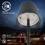 Stojací lampy - BRILO 1507015 Coloris RGBW LED stojanová bezdrátová lampa, stmívatelná, dotykový vypínač, antracit - BRILO - foto 6