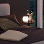 Na stůl - BRILO 7439-014 ///  LED bateriové stolní svítidlo, pr.16 cm, LED modul, 3W, 350 lm, matný chrom - BRILO - foto 6
