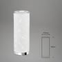 Stolní lampy dekorační - BRILO 7332-018 LED stolní lampa s hvězdným nebem, 35 cm, 5 W, bílé-chrom - BRILO - foto 6