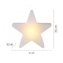 Stolní lampy dekorační - LD 19290-16 LED bateriové svítidlo AKKU-STAR, bílá, malé, venkovní, IP44, nabíjecí přes USB, RGB/6000K - JUST LIGHT - foto 6