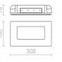 Zapuštěná - RED R10453 DIP zápustná sádrová 230V/500mA LED 24x0.5W 3000K - RED - DESIGN RENDL - foto 6