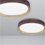 Kruhová - NV 9818451 Stropní svítidlo LUTON kávově hnědý hliník matný bílý akrylový difuzor LED 47W 230V 3000K IP20 - NOVA LUCE - foto 6