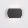 Nástěnná - NV 9492630 Venkovní nástěnné svítidlo PARRIS antracitový hliník a čiré sklo LED 7.7W 3000K 220-240V 253st. IP65 - NOVA LUCE - foto 6