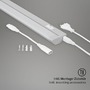 Přisazená - BRILO 2224-014 LED skříňkové svítidlo 54,5 cm 6W 800lm stříbrná - BRILO - foto 6