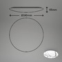 Kruhová - BRILO 3898016 LED stropní svítidlo, pr. 28 cm, 12W, 1300lm, bílé - BRILO - foto 6