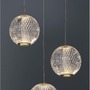 Vícečetná - NV 9695209 Závěsné svítidlo BRILLANTE zlatý hliník a akryl LED 21W 230V 3200K IP20 stmívatelné - NOVA LUCE - foto 6