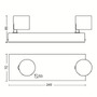 Bodová - PH 56242/31/P0 LED WarmGlow Bodové svítidlo Philips Star 56242/31/P0 bílé 2200K-2700K 2x4,5W - PHILIPS (915005307201) - foto 6