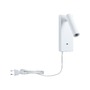 Dekorativní - P 71108 LED nástěnné svítidlo 3-krokové-stmívatelné Hulda USB C 3000K 230V 2,5W stmívatelné bílá mat - PAULMANN - foto 6