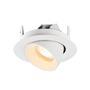 Kruhová - LA 1010042 NUMINOS® GIMBLE XS Stropní vestavné svítidlo, 2700 K, 55°, IP20, kulaté, bílé - BIG WHITE (SLV) - foto 6