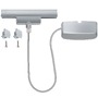 Lišty a příslušenství - P 95670 URail napájecí kabel 1m max. 100W matný chrom - PAULMANN - foto 6