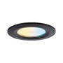 Koupelnová - P 92446 LED vestavné svítidlo Nova Coin IP44 kruhové 78mm měnitelná bílá 3x6W 230V černá mat hliník - PAULMANN - foto 6