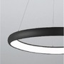 Kruhová - NV 8105602 D Závěsné svítidlo ALBI černý hliník a akryl LED 50W 230V 3000K IP20 stmívatelné - NOVA LUCE - foto 6