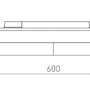 Svítidla - RED R13731 FLATLINE 60 pro tříokr. lištu bílá 230V LED 20W 90° 3000K - RED - DESIGN RENDL - foto 6