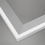 Hranatá - BRILO 3729019 CCT LED stropní svítidlo, 56 cm, 45 W, 1500 lm, hliník-chrom (starý kód: BRILO 3729-019) - BRILO - foto 6