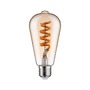 E27 - P 29158 Filament 230V Smart Home Zigbee 3.0 LED žárovka ST64 E27 6,3W RGBW+ stmívatelné zlatá - PAULMANN - foto 6