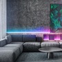 Dekorační - BRILO 2322480 COB LED pásek 3m, dálkový ovladač, RGB IC dynamické barvy, bílý - BRILO - foto 6
