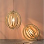 Koule - NV 9138062 Závěsné svítidlo ASCO přírodní dřevo hnědý textilní kabel E27 1x12W 230V IP20 bez žárovky - NOVA LUCE - foto 6